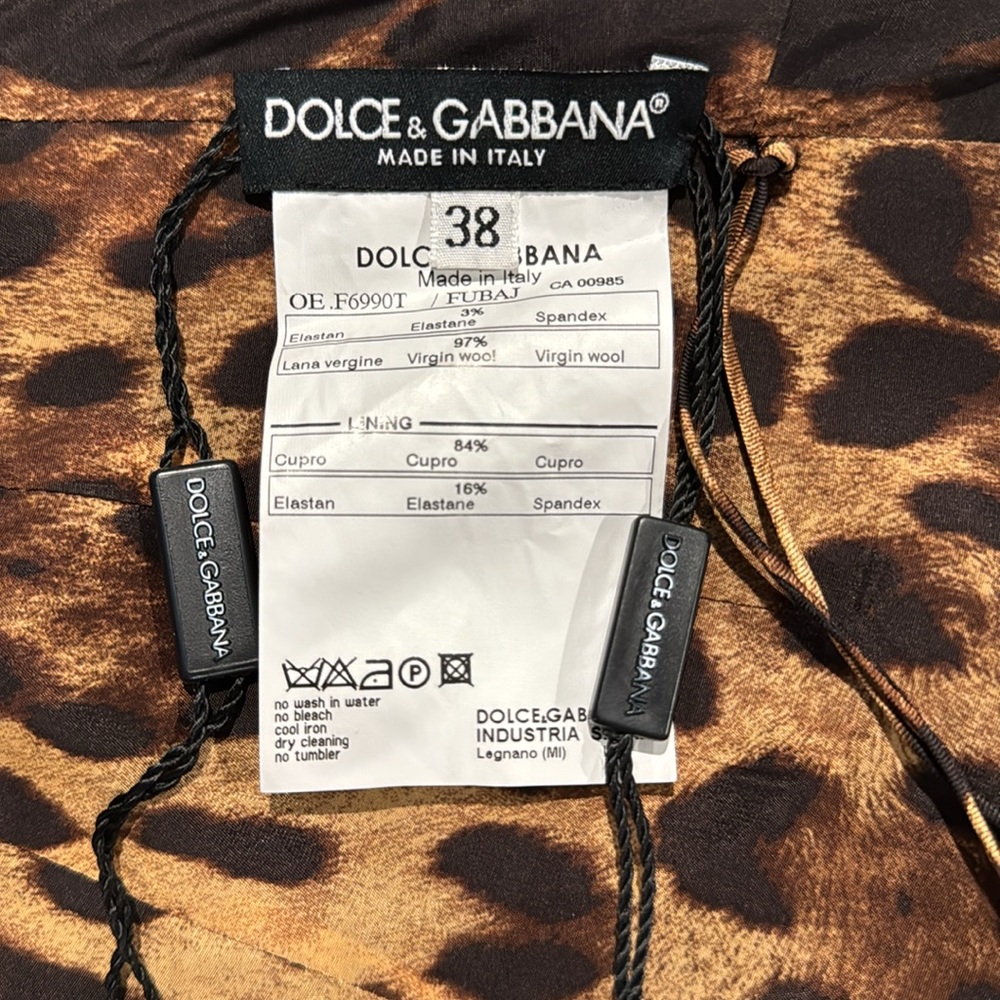 Dolce & Gabanna Sheath Dress Charcoal Sz 38 - Picture 11 of 15